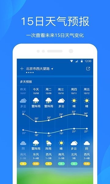 爱尚天气官方正版(天气预报通)界面截图预览(4)