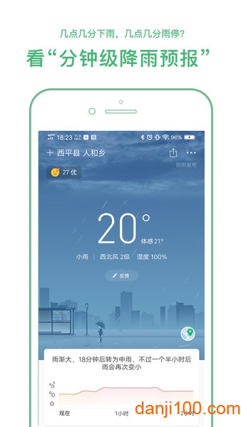彩云天气app官方版界面截图预览(1)